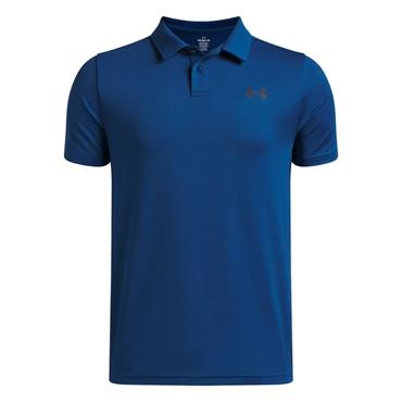 Under Armour Junior-Boys Matchplay Polo Shirt Blue Haze -  Midnight Navy(Blue425)