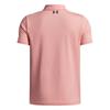 Under Armour Junior-Boys Matchplay Polo Shirt Posh Pink - Midnight Navy  (PoshPink603)