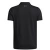 Under Armour Junior-Boys Matchplay Polo Shirt Varsity Black - Castlerock (001)