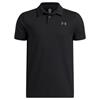 Under Armour Junior-Boys Matchplay Polo Shirt Varsity Black - Castlerock (001)