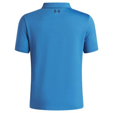 Under Armour Junior-Boys Matchplay Polo Shirt Aegean Blue - Academy (430)
