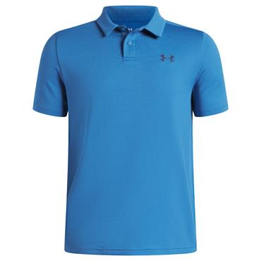 Under Armour Junior-Boys Matchplay Polo Shirt Aegean Blue - Academy (430)