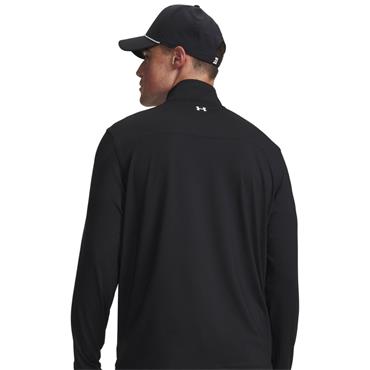 Under Armour Gents Tee To Green 1/4 Zip Black (001)