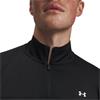 Under Armour Gents Tee To Green 1/4 Zip Black (001)