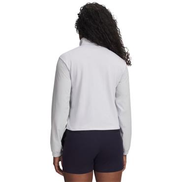 Under Armour Ladies Drive 1/2 Zip White - Midnight Navy (White100)