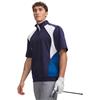 Under Armour Gents Drive Wind Short Sleeve 1/2 Zip Midnight (410)