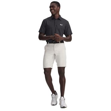 Under Armour Gents Drive Tapered Short 10" Summit White - Halo Gray (White110)