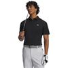 Under Armour Gents Tee To Green Pique Polo Shirt Black -White (001)