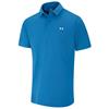 Under Armour Gents Tee To Green Pique Polo Shirt Aegean Blue (Blue 430)