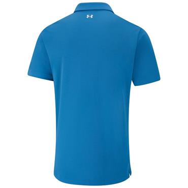 Under Armour Gents Tee To Green Pique Polo Shirt Aegean Blue (Blue 430)
