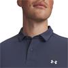 Under Armour Gents Tee To Green Pique Polo Shirt Downpour Grey (044)