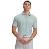 Under Armour Gents Tee To Green Pique Polo Shirt Enamel Blue - White (477)