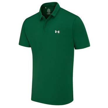 Under Armour Gents Tee To Green Pique Polo Shirt Campus Ivy (Green 312)