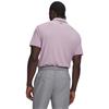 Under Armour Gents Tee To Green Pique Polo Shirt Mauve Pink (698)