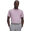Under Armour Gents Tee To Green Pique Polo Shirt Mauve Pink (698)