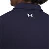 Under Armour Gents Tee To Green Pique Polo Shirt Midnight Navy - White (410)
