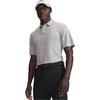 Under Armour Gents Tee To Green Pique Polo Shirt Titanium - White (069)