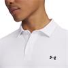 Under Armour Gents Tee To Green Pique Polo Shirt White (100)