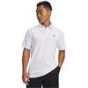 Under Armour Gents Tee To Green Pique Polo Shirt White (100)