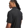 Under Armour Gents Tee To Green Printed Polo Black (002)