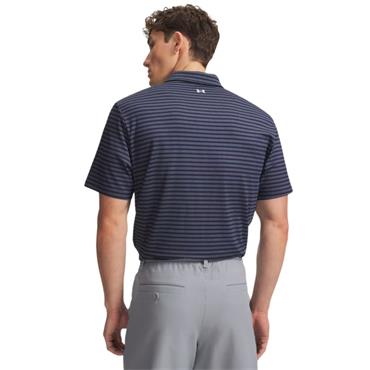 Under Armour Gents T2G Printed Polo Midnight Navy (Midnight 414)