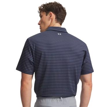 Under Armour Gents T2G Printed Polo Midnight Navy (Midnight 414)