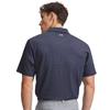 Under Armour Gents T2G Printed Polo Midnight Navy (Midnight 414)