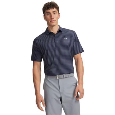 Under Armour Gents T2G Printed Polo Midnight Navy (Midnight 414)