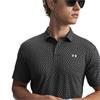 Under Armour Gents T2G Printed Polo Shirt Black (001)