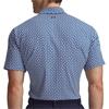 Under Armour Gents T2G Printed Polo Shirt Blue (426)