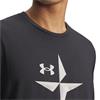 Under Armour Gents Explor Graphic T-Shirt Anthracite - Summit White (016)