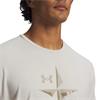 Under Armour Gents Explor Graphic T-Shirt Summit White - City Khaki (110)