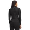 Under Armour Ladies ColdGear® Mock Long Sleeve Ultimate Black - White (008)