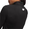 Under Armour Ladies ColdGear® Mock Long Sleeve Ultimate Black - White (008)