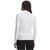 Under Armour Ladies ColdGear® Mock Long Sleeve White - Halo Grey (100)