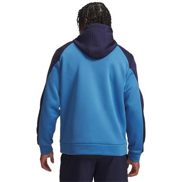 Under Armour Gents Armour Fleece Winterized Hoodie Aegean Blue - Midnight Navy - White (Blue430)