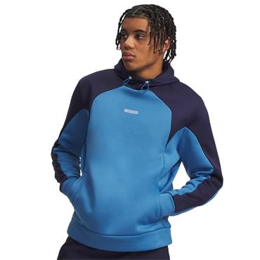 Under Armour Gents Armour Fleece Winterized Hoodie Aegean Blue - Midnight Navy - White (Blue430)