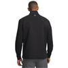 Under Armour Gents Drive Pro Hybrid ½ Zip Jacket Black - White (001)