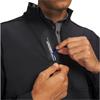 Under Armour Gents Drive Pro Hybrid ½ Zip Jacket Black - White (001)