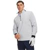 Under Armour Gents Drive Pro Hybrid ½ Zip Jacket Halo Grey - White (014)