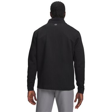 Under Armour Gents Drive Pro Hybrid Full Zip Jacket Black - White (001)