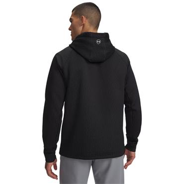 Under Armour Gents Drive Pro Hybrid Hoodie Black - White (001)