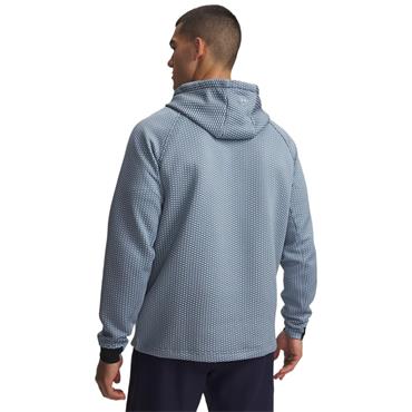 Under Armour Gents Drive Pro Hybrid Hoodie Blue Wind - White (448)