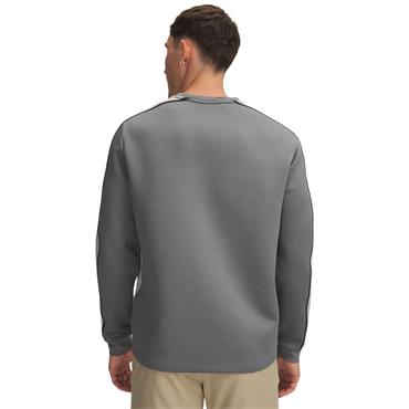 Under Armour Gents Drive Midlayer Crew Clay Green - Titanium - Anthracite (709)