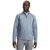 Under Armour Gents Drive Midlayer ¼ Zip Blue Wind - Anthracite (448)