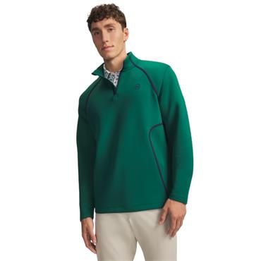 Under Armour Gents Drive Midlayer ¼ Zip Campus Ivy - Midnight Navy (312)