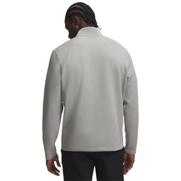 Under Armour Gents Drive Midlayer ¼ Zip Titanium - Clay Green (069)