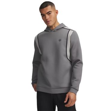 Under Armour Gents Drive Midlayer Hoodie Clay Green - Titanium - Anthracite (709)