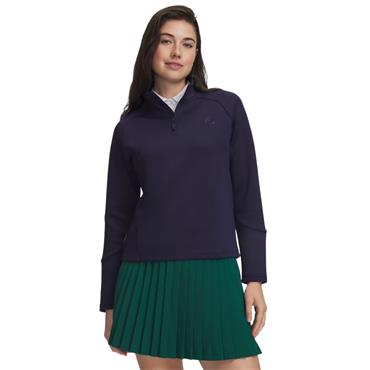 Under Armour Ladies Drive Midlayer ¼ Zip Midnight Navy (410)