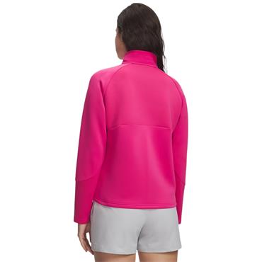 Under Armour Ladies Drive Midlayer ¼ Zip Virtual Pink (622)